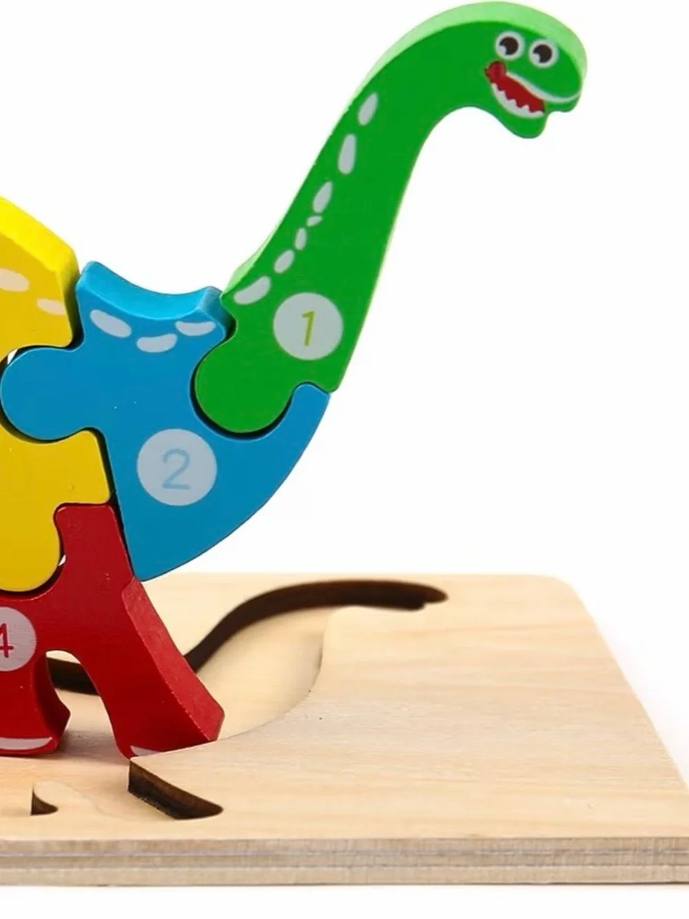 Montessori Wooden Puzzles with Carrying Bag (4 Pack) NIB